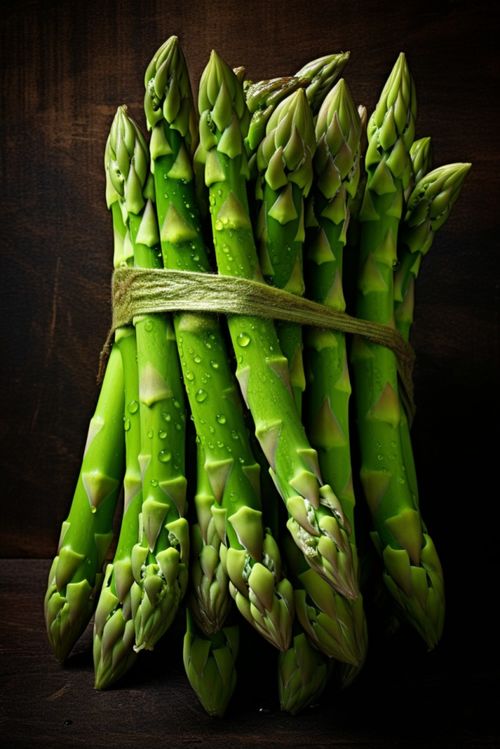 品味健康，从绿色开始——芦笋蔬菜摄影图与广告素材精选